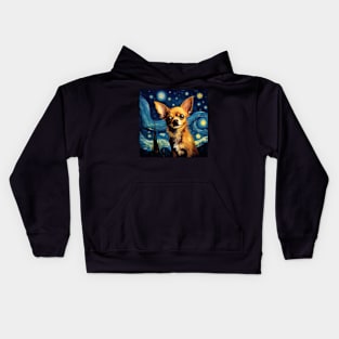 Chihuahua Night Kids Hoodie